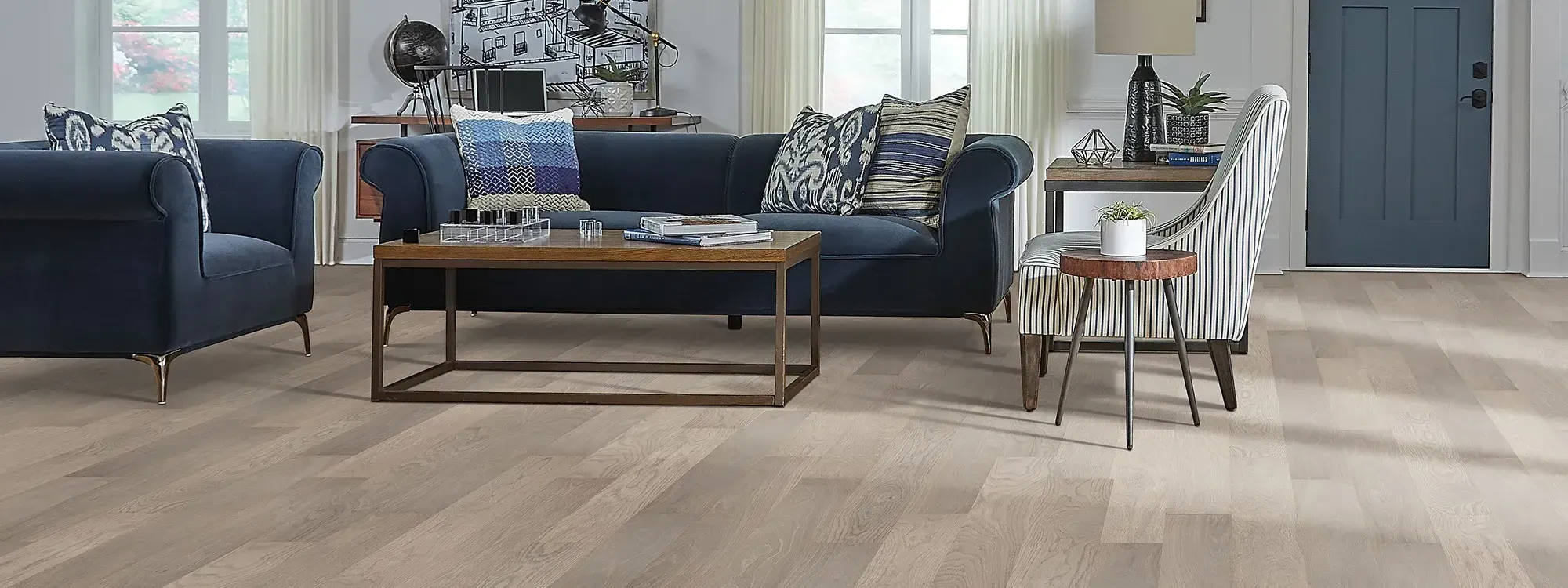 Laminate flooring inspiration image for FloorCo.