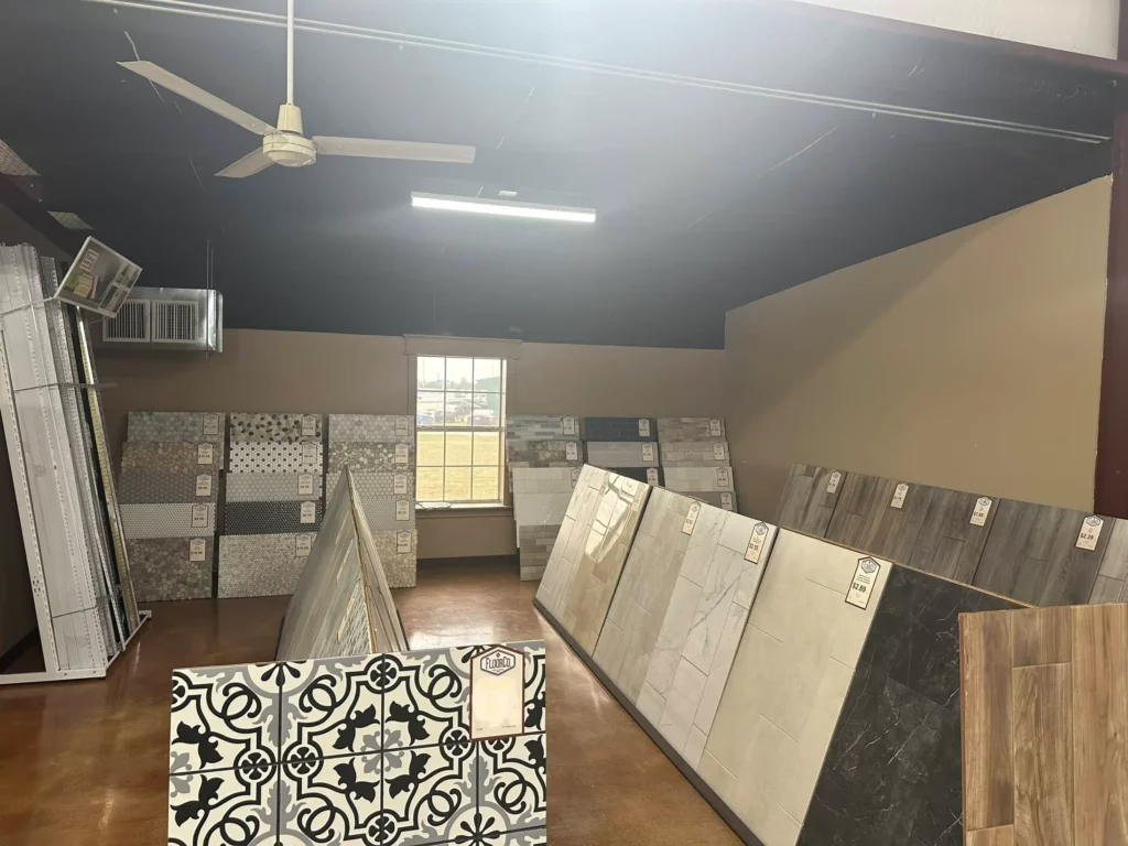 Tile area at Showroom | Floorco Premium