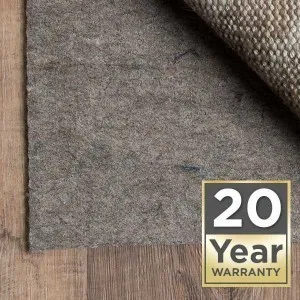 20 year warranty Area rug pad | Floorco Premium